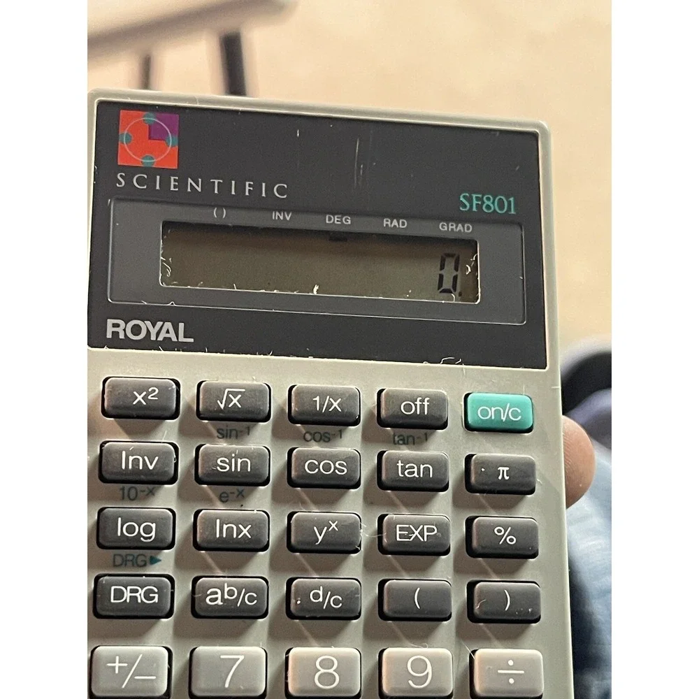 Scientific‎ Royal Calculator Model SF801